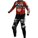 FXR Youth Podium MX Kit 24 Red Plaid/Black