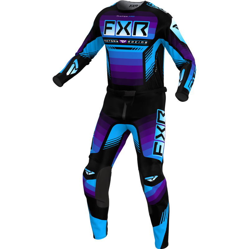 FXR Clutch Pro MX 24 Kit Black/Purple/Blue