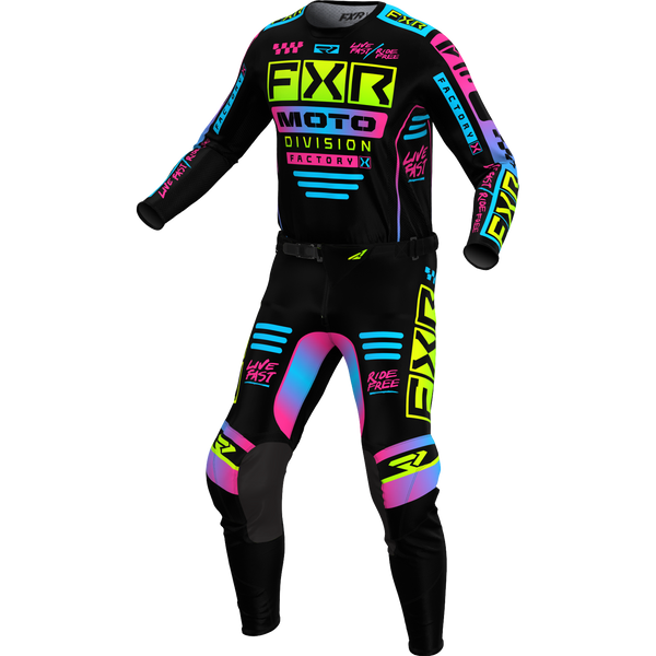 FXR Podium Gladiator MX 24 Kit Black/Candy