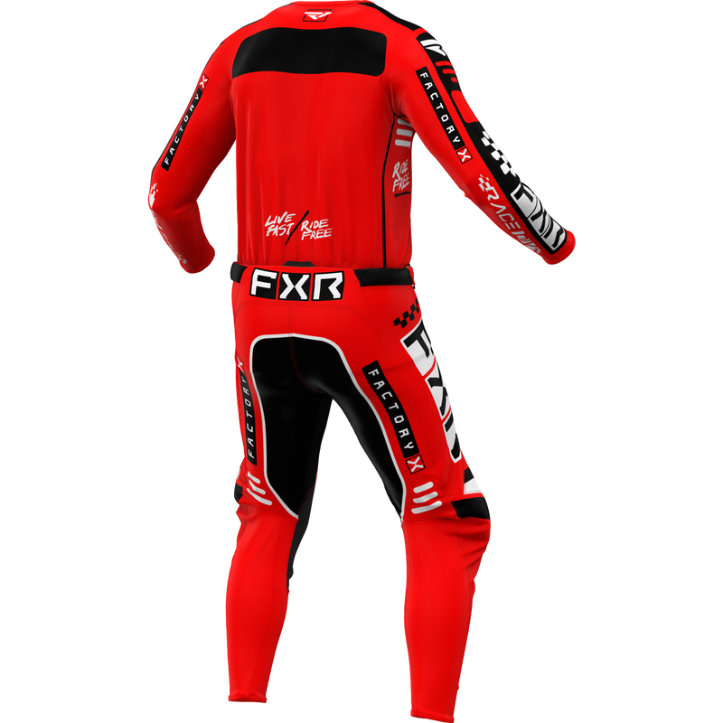 FXR Podium Gladiator MX 24 Kit Red/Black