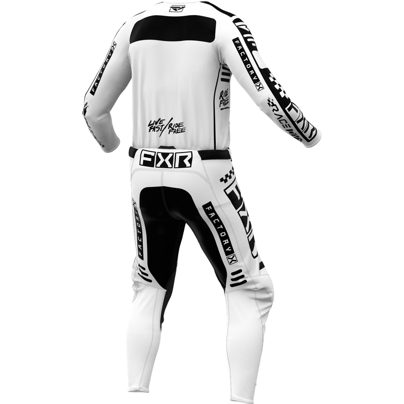 FXR Podium Gladiator MX 24 Kit White/Black