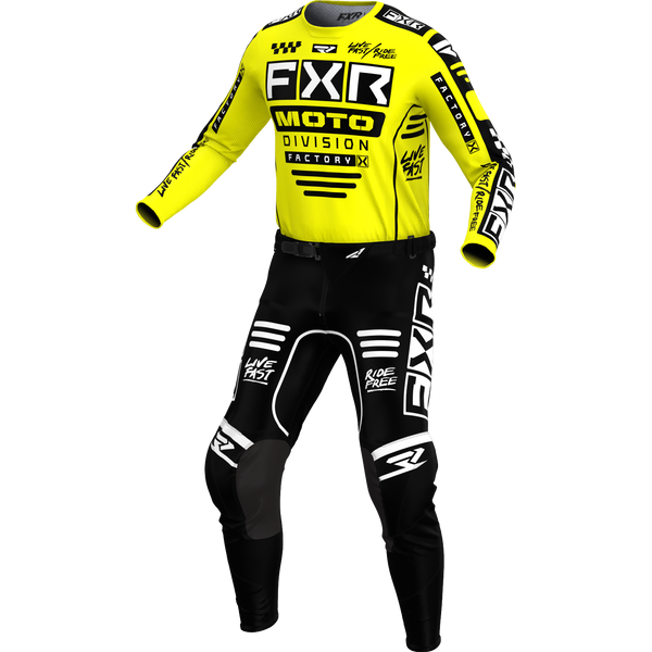 FXR Podium Gladiator MX 24 Kit Yellow/Black