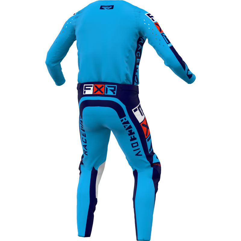 FXR Podium Pro LE Kit Navy/Cyan/Red