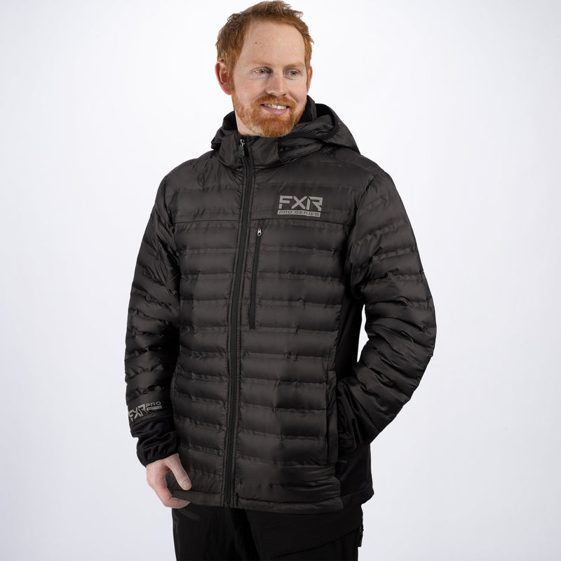 Men's Podium Hybrid Quilted Hoodie