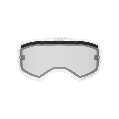 EKS Brand Lucid XDO Injected Dual Pane Lens - Clear